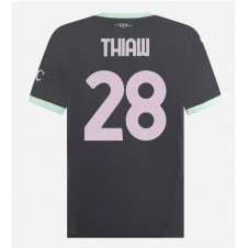 AC Milan Malick Thiaw #28 Tredjedrakt 2024-25 Kortermet